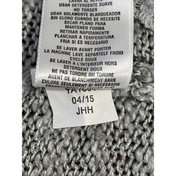 Lucky Brand Womens Sheer Lace Boho Cardigan Size XL Indie Fairy Grunge Open - Picture 5 of 9